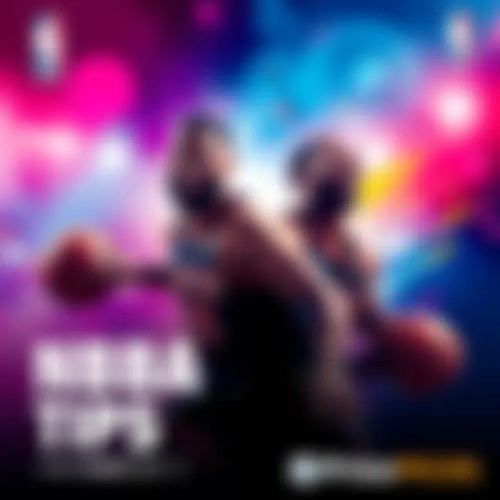 Graphic showing NBA betting tips, highlighting key players and matchups for February 3