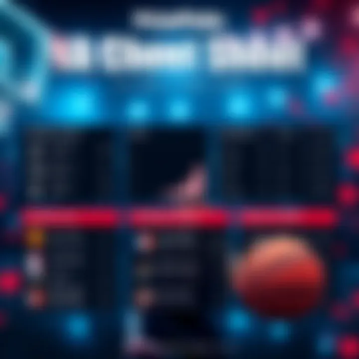 A graphic displaying key NBA tips and player statistics for April 3, 2026, with basketball visuals