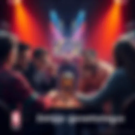 Group of people discussing strategies for NBA Cup betting