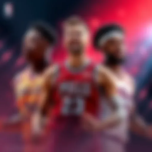 Top NBA players showing stats for points, rebounds, and assists from March 1, 2026