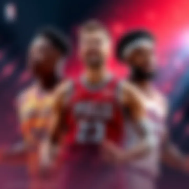 Top NBA players showing stats for points, rebounds, and assists from March 1, 2026