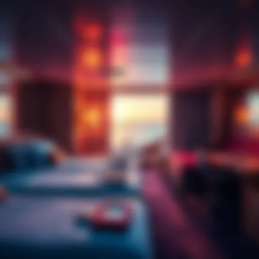 Overview of discounts offered for NCL cabin bookings with visuals of cabins and price tags