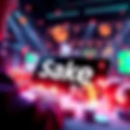 Graphic showing a bonus code for Stake with excitement and rewards for players in a vibrant design