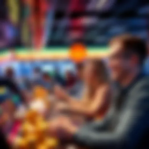 Players enjoying fast payouts at a modern crypto casino