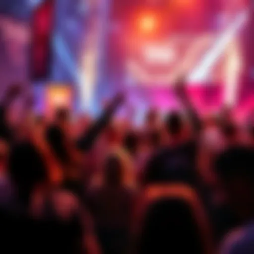 People celebrating the launch of a new initiative called Tag 1, with banners and positive energy