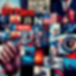 News coverage of 2026 events A collage of headlines and imagery depicting significant events of 2026 affecting society