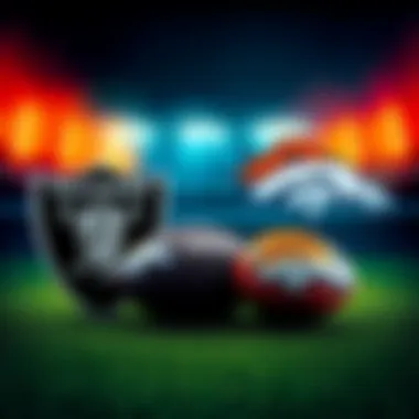 NFL Afternoon Betting Tips Graphic showing NFL team logos for Raiders, Chargers, Jaguars, and Broncos alongside betting odds and tips