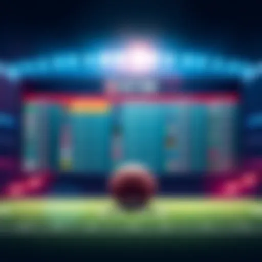 A display of 25 NFL betting options with high odds highlighted