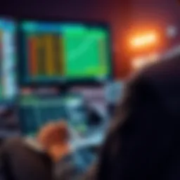 A person analyzing NFL betting options with a laptop and sports statistics on screen