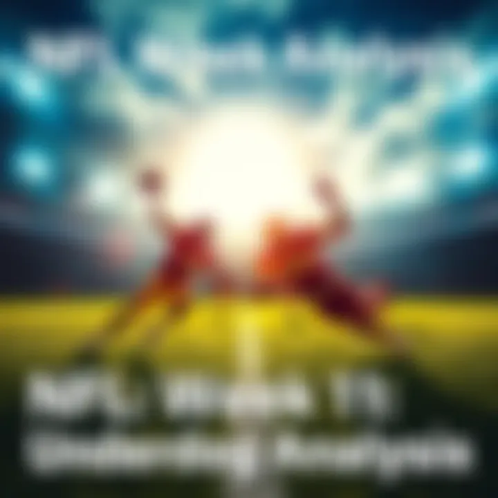 A football field with teams competing, showcasing odds and betting information for NFL Week 11 underdogs.