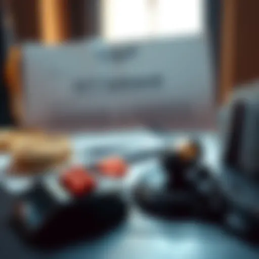 A gavel and NFT digital art displayed next to legal documents, symbolizing court proceedings regarding NFT settlements