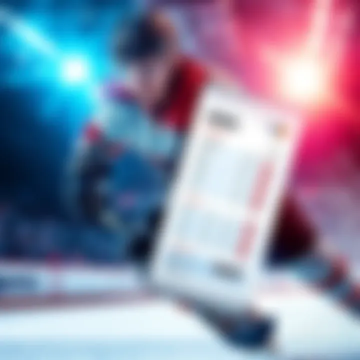 NHL Betting Preview for December 2, 2025 A hockey player in action with a betting slip overlay, showcasing NHL odds and teams for December 2, 2025