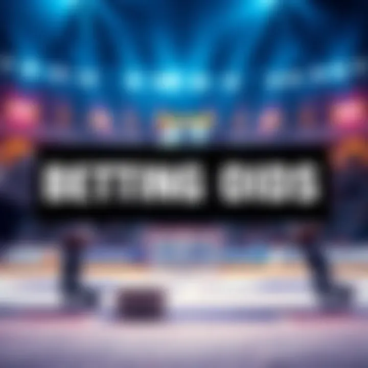 A graphic showing NHL betting odds for the game between Tampa Bay Lightning and Buffalo Sabres on April 6, 2026