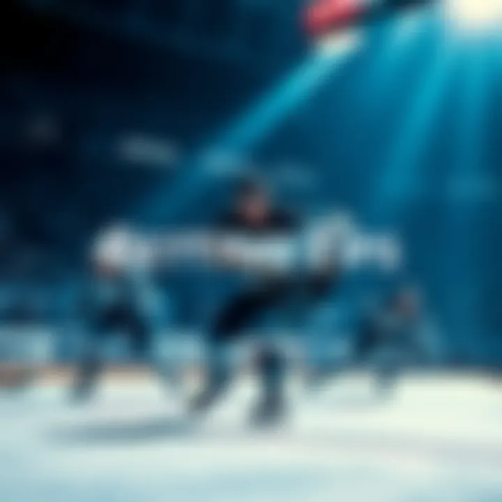 A graphic featuring hockey players on ice with betting odds and tips for January 7, 2026.