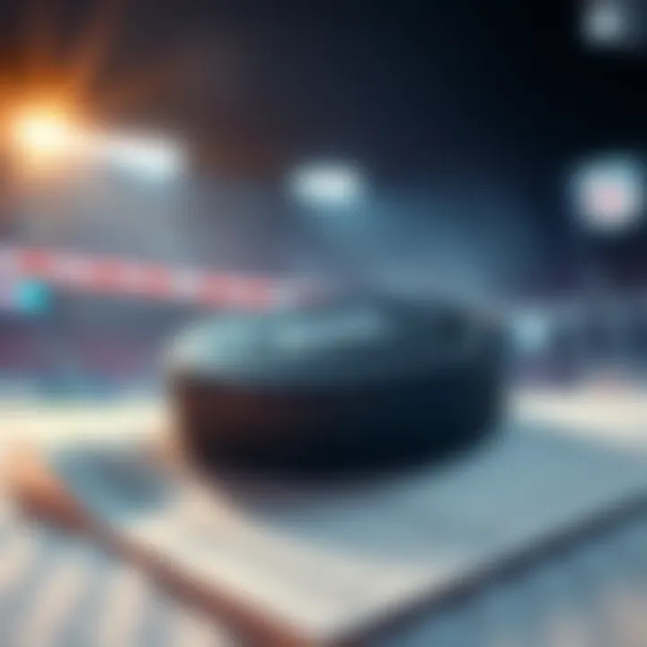 NHL Betting Tips Expert analysis and tips for NHL bets on June 2, 2026, featuring a hockey puck on a betting slip