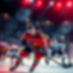 Overview of NHL betting tips and leading scorers for October 26, 2026, featuring hockey players in action