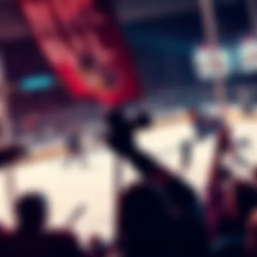 Players on the ice at an NHL game, showcasing action and excitement for betting enthusiasts