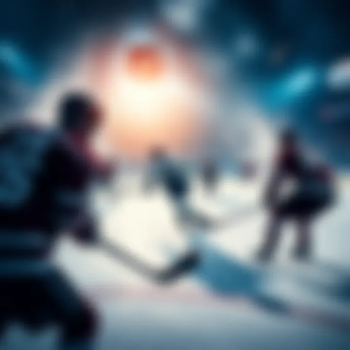 Exciting NHL game action with players on ice during March 30 games