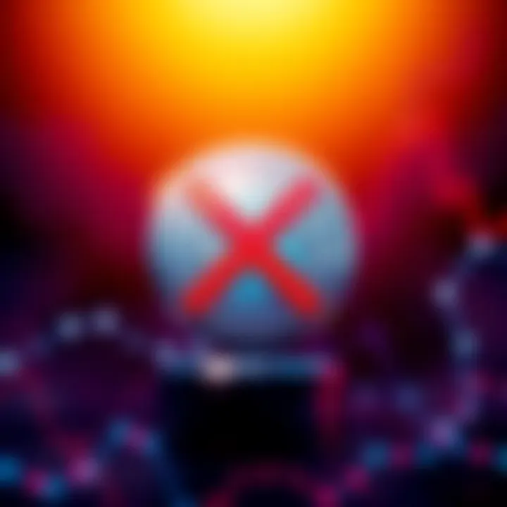 A graphic showing a red cross over a cryptocurrency symbol, indicating no bonus available