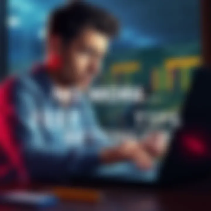 A person looking frustrated while checking betting forums on a laptop, symbolizing the end of free tips