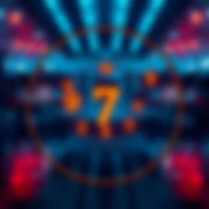 A graphic showing several numbers highlighted in circles, indicating their significance