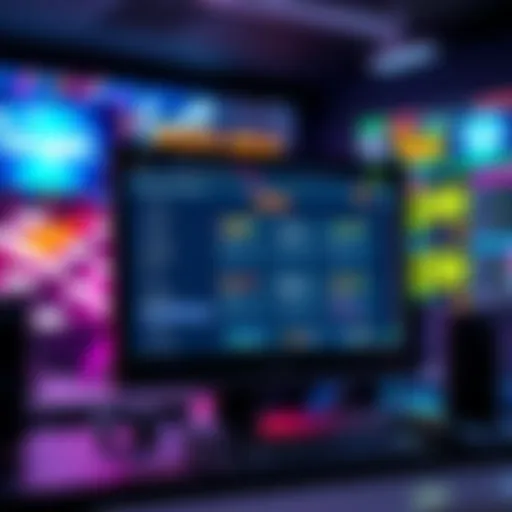 A computer screen displaying various offshore betting websites with sports betting options.