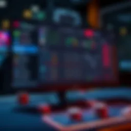 A computer screen displaying an online poker dashboard showing hand histories and statistics.