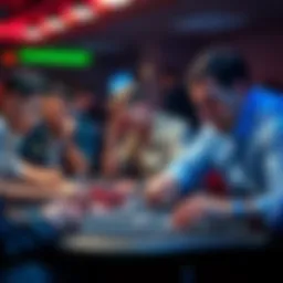 Players at an online poker table experiencing frustration with high fees and poor service