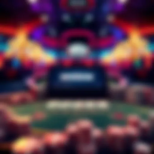 A friendly online casino interface with a blackjack table and cards on the screen