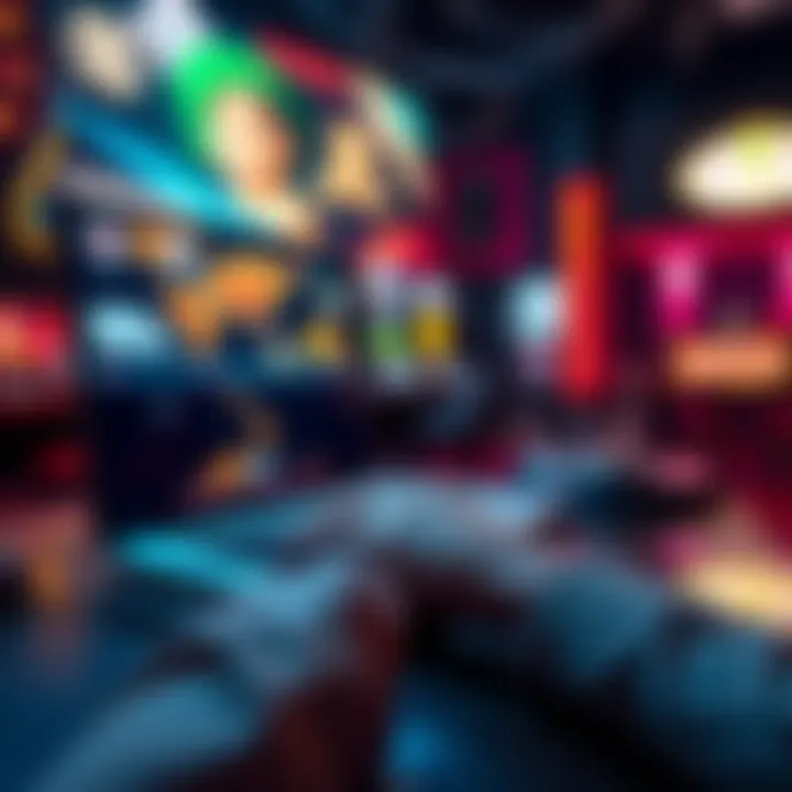 A person in California using a laptop to access an online casino in the Philippines via a VPN connection.