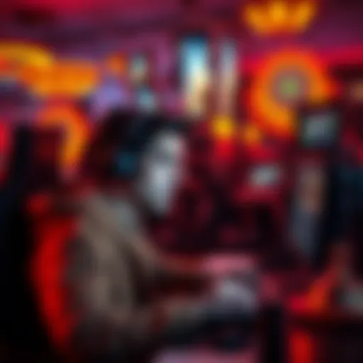 A person sitting at a computer looking upset while trying to withdraw money from an online casino, with withdrawal messages on the screen.