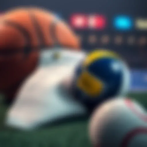 A close-up of a betting slip next to a basketball and golf ball, showing strategies for betting on a Pacers game and the US Open.