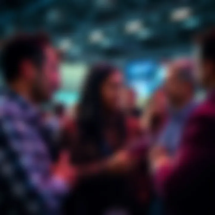 A group of people exchanging thoughts about a betting opportunity