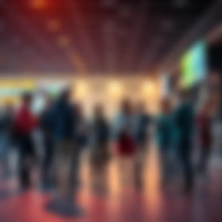 Group of people talking about small bets before the end of the month