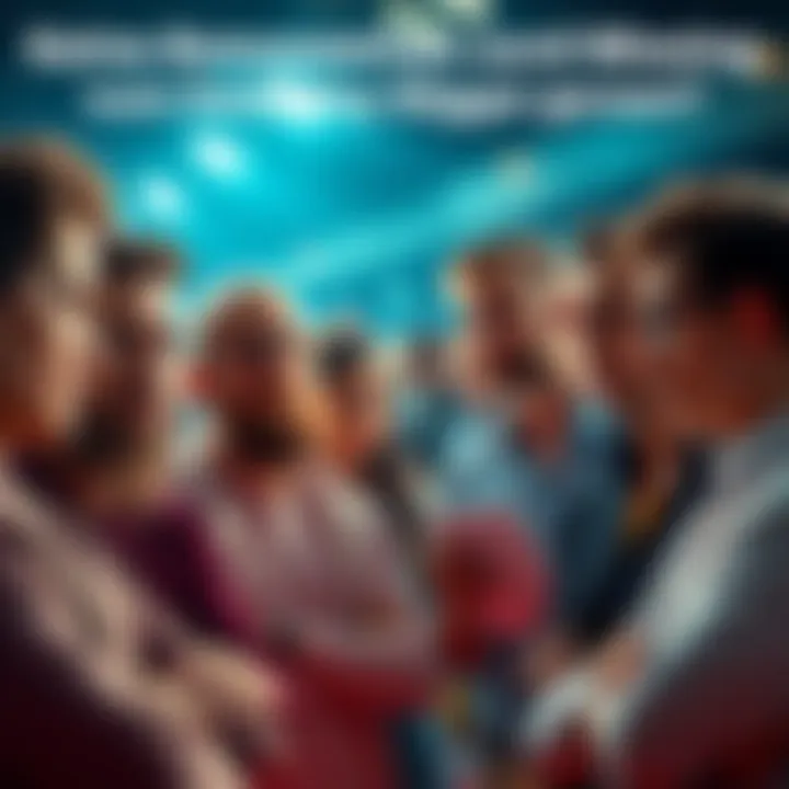 A group of people sharing their experiences about missing bonus bets, with some looking concerned and others engaged in conversation.