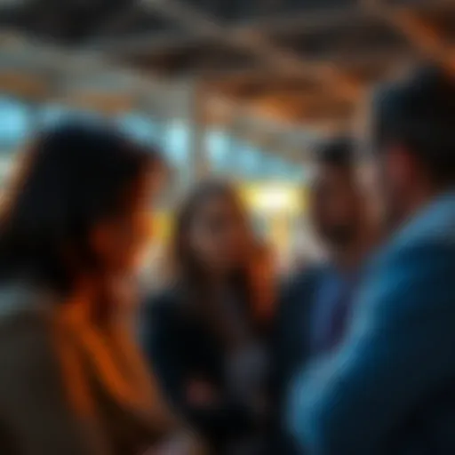 A group of people engaged in a conversation about risk management, weighing the pros and cons of securing their risks versus taking chances, with thoughtful expressions.