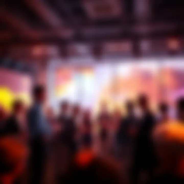 A group of people engaged in a lively discussion about important social topics