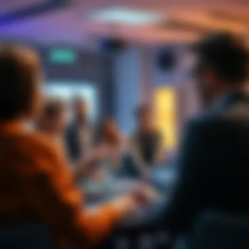 A group of people engaging in a discussion online, sharing their thoughts and opinions in a forum setting.