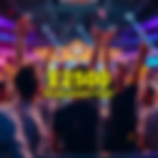 A group of happy people celebrating after winning $2500 bonus bets at a casino