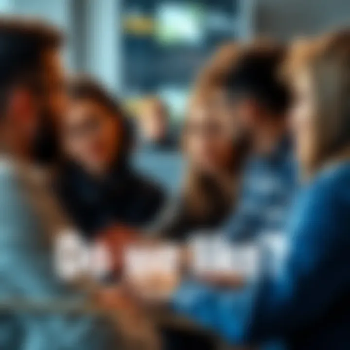 A group of people engaged in a discussion, sharing their thoughts on personal preferences and biases, with thoughtful expressions