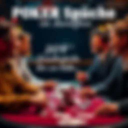 A group of friends laughing and discussing their favorite poker quotes at a table with cards and chips