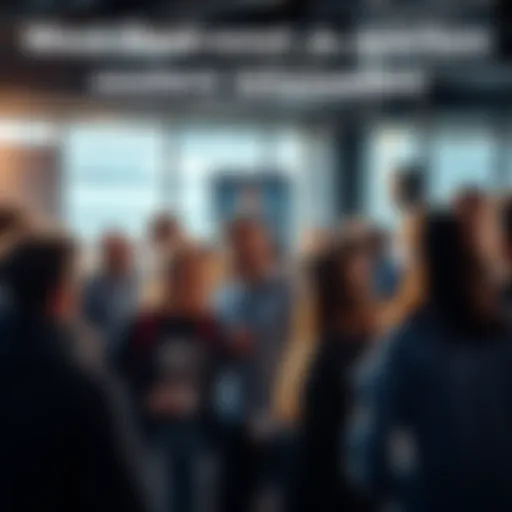 People sharing their passions A diverse group of people engaged in a lively discussion about their interests and hobbies