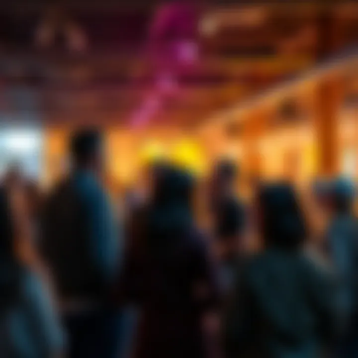 A group of people discussing their opinions on social issues in a casual setting.