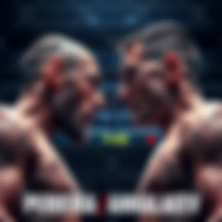 Pereira and Ankalaev square off in a tense face-off ahead of their fight