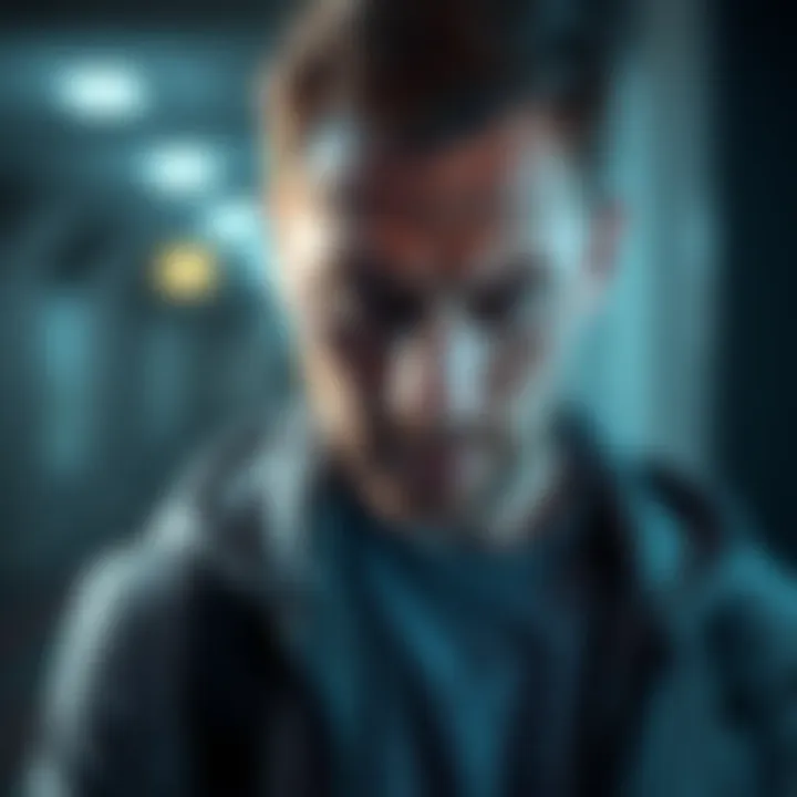 A person looking pensive and slightly uncomfortable, as if reflecting on their feelings toward someone else.