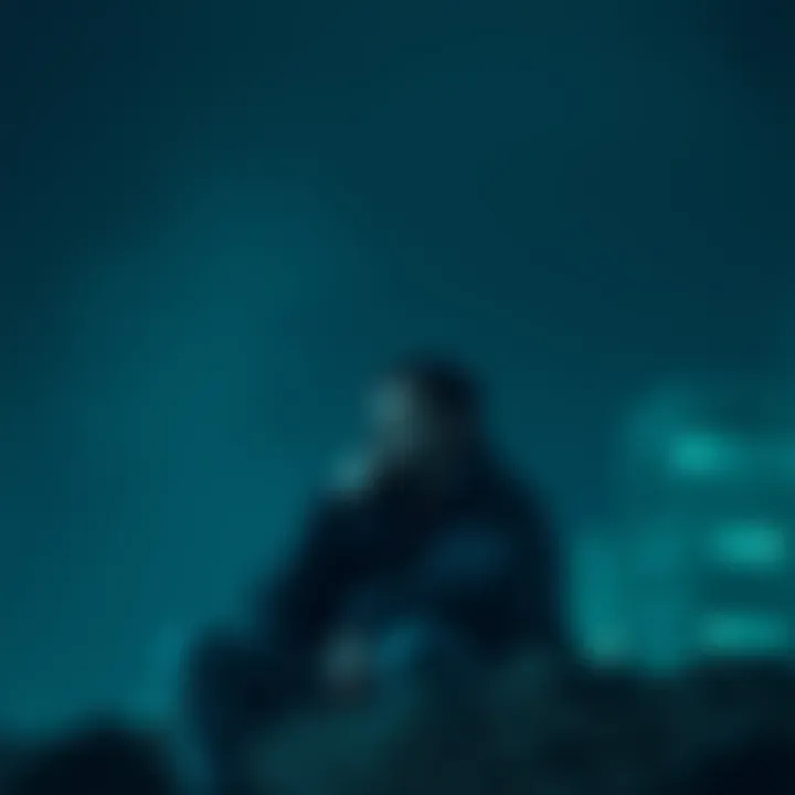 A person sitting alone with a thoughtful expression, reflecting on their series of losses, symbolizing uncertainty and contemplation.