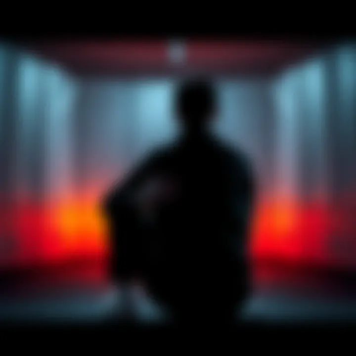 A person sitting alone, looking thoughtful and contemplative, symbolizing personal loss and the journey to recovery.