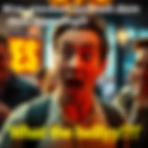 A person showing surprise and disbelief with a raised eyebrow and an open mouth, expressing the phrase 'What the hellyyy?!' in a lively conversation.