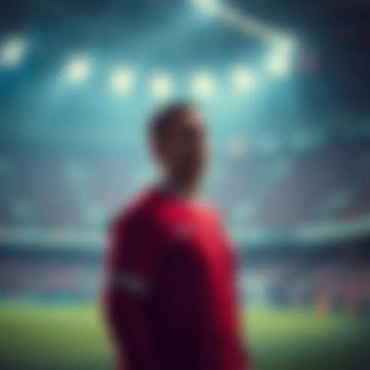 Phil Rowe appears inactive on the field, looking contemplative in a sports arena setting