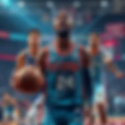 Detroit Pistons face off against Charlotte Hornets with both teams showcasing strong defense.